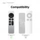 Elago R1 Intelli Case - удароустойчив силиконов калъф за Apple TV Siri Remote (2021) (черен) thumbnail 4