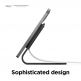 Elago MS3 Aluminum Charging Stand for MagSafe - алуминиева поставка за безжично зареждане на iPhone чрез поставяне на Apple MagSafe Charger (черен) thumbnail 8