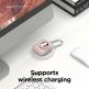 Elago AirPods Pro Snapshot Silicone Case - силиконов калъф (с място за AirTag) с карабинер за Apple AirPods Pro (розов) thumbnail 5