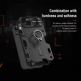 Nillkin CamShield Armor Hard Case - хибриден удароустойчив кейс с пръстен против изпускане за iPhone 13 (черен) thumbnail 7