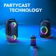 Anker SoundCore Rave Mini Bluetooth Speaker 80W - безжичен водоустойчив спийкър със светлинни ефекти (черен)  thumbnail 11