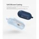 Ringke Galaxy Buds PC Case - поликарбонатов кейс с карабинер за Samsung Galaxy Buds, Galaxy Buds Plus (син)  thumbnail 4