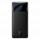 Baseus Bipow Digital Display Power Bank 15W 10000mAh (PPDML-I01) - външна батерия с два USB-A и един USB-C изходи и технология за бързо зареждане (черен) thumbnail 2
