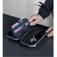 Baseus Lets Go Hermit Shockproof Storage Bag - твърд органайзер за телефон, захранване, кабели, слушалки и други аксесоари (черен) thumbnail 12