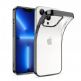 ESR Project Zero Case - силиконов (TPU) калъф за iPhone 13 Pro Max (черен-прозрачен) thumbnail