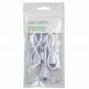 4smarts Basic Cable Set 25cm (4 Pieces) - комплект от кабели с USB-A, USB-C и Lightning конектори (4 броя) (25 см) (бял) thumbnail 2