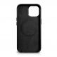 iCarer Leather Oil Wax MagSafe Case - кожен (естествена кожа) кейс с MagSafe за iPhone 13 Pro (черен) thumbnail 6