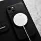 iCarer Leather Oil Wax MagSafe Case - кожен (естествена кожа) кейс с MagSafe за iPhone 13 (черен) thumbnail 11