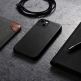 iCarer Leather Oil Wax MagSafe Case - кожен (естествена кожа) кейс с MagSafe за iPhone 13 (черен) thumbnail 12