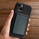 iCarer Leather Oil Wax MagSafe Case - кожен (естествена кожа) кейс с MagSafe за iPhone 13 (черен) thumbnail 17