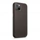 iCarer Leather Oil Wax MagSafe Case - кожен (естествена кожа) кейс с MagSafe за iPhone 13 (кафяв) thumbnail 8