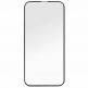 Prio 3D Glass Full Screen Curved Tempered Glass - калено стъклено защитно покритие за дисплея на iPhone 13 Pro Max (черен-прозрачен) (bulk) thumbnail