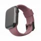 Urban Armor Gear U Dot Silicone Strap - изключително здрава силиконова каишка за Apple Watch 42мм, 44мм, 45мм (розов) thumbnail