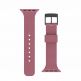 Urban Armor Gear U Dot Silicone Strap - изключително здрава силиконова каишка за Apple Watch 42мм, 44мм, 45мм (розов) thumbnail 2