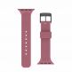 Urban Armor Gear U Dot Silicone Strap - изключително здрава силиконова каишка за Apple Watch 42мм, 44мм, 45мм (розов) thumbnail 3