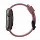 Urban Armor Gear U Dot Silicone Strap - изключително здрава силиконова каишка за Apple Watch 42мм, 44мм, 45мм (розов) thumbnail 4