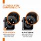 Urban Armor Gear U Dot Silicone Strap - изключително здрава силиконова каишка за Apple Watch 42мм, 44мм, 45мм (розов) thumbnail 8