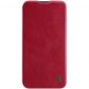 Nillkin Qin Book Pro Leather Flip Case - кожен калъф, тип портфейл за iPhone 13 (червен) thumbnail 2