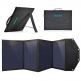 Choetech Foldable Photovoltaic Solar Panel Quick Charge PD 100W - сгъваем соларен панел зареждащ директно вашето устройство от слънцето с DC порт, двва 2xUSB-A и USB-C портове (сив) thumbnail