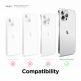 Elago Soft Silicone Case - силиконов (TPU) калъф за iPhone 13 Pro Max (черен) thumbnail 6