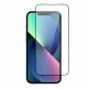 4smarts Second Glass X-Pro Full Cover Glass - калено стъклено защитно покритие за дисплея на iPhone 13, iPhone 13 Pro (черен-прозрачен) thumbnail