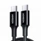 Ugreen USB-C to USB-C Cable 100W - кабел с с бързо зареждане за устройства с USB-C порт (100 см) (черен) thumbnail