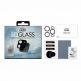 Eiger Glass 3D Camera Lens Protector - предпазен стъклен протектор за камерата на iPhone 13 Pro (черен) thumbnail 2