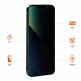 Eiger Mountain Glass Black Anti-Spy Privacy Filter Tempered Glass - калено стъклено защитно покритие с определен ъгъл на виждане за дисплея на iPhone 13 mini thumbnail 3