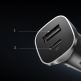 Ugreen USB-C & USB-A 24W Power Delivery Car Charger - зарядно за кола с USB-A и USB-C изходи с технология за бързо зареждане (сив) thumbnail 9