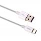 Remax Super Fast Charging USB-C Cable - бърз USB-C кабел (5A) за устройства с USB-C порт (100 см) (бял) thumbnail 2