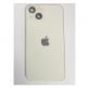 Apple iPhone 13 Backcover Full Assembly - оригинален резервен заден капак заедно с Lightning порт, безжично зареждане и бутони (бял) thumbnail 3