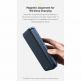 Baseus Magnetic Wireless Quick Charging Power Bank 10000 mAh - преносима външна батерия с USB-C порт, USB-A изход и безжично зареждане с MagSafe (син) thumbnail 10