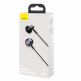 Baseus Encok Wired Earphones H19 - слушалки с микрофон за мобилни устройства с 3.5 мм жак (черен) thumbnail 9