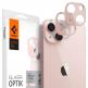 Spigen Optik Lens Protector - комплект 2 броя предпазни стъклени протектора за камерата на iPhone 13, iPhone 13 mini (розов) thumbnail