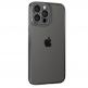 Spigen Optik Crystal Case - тънък силиконов (TPU) калъф за iPhone 13 Pro Max (сив-прозрачен) thumbnail 2