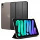 Spigen Smart Fold Case - кожен кейс и поставка за iPad mini 6 (2021) (черен) thumbnail