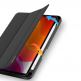 DUX DUCIS Domo Tablet Case - полиуретанов кейс с поставка и отделение за Apple Pencil 2 за iPad mini 6 (2021) (черен) thumbnail 9