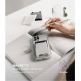 Ringke MagSafe Wallet Case - поликарбонатов портфейл (джоб) за прикрепяне към iPhone с MagSafe (сив) thumbnail 2