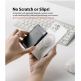 Ringke MagSafe Wallet Case - поликарбонатов портфейл (джоб) за прикрепяне към iPhone с MagSafe (сив) thumbnail 5
