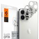 Spigen Optik Lens Protector - комплект 2 броя предпазни стъклени протектора за камерата на iPhone 13 Pro, iPhone 13 Pro Max (сребрист) thumbnail