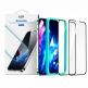 ESR Armorite 3D Full Cover Tempered Glass 2 Pack - 2 броя калени стъклени защитни покрития за дисплея на iPhone 13, iPhone 13 Pro (черен-прозрачен) thumbnail