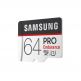 Samsung MicroSDHC Pro Endurance 64GB UHS-I 4K UltraHD (клас 10) - microSDHC памет със SD адаптер за Samsung устройства (подходяща за видеонаблюдение) thumbnail 2