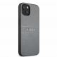 Guess Saffiano PU Leather Hard Case - дизайнерски кожен кейс за iPhone 13 (сив) thumbnail 3