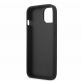 Guess Saffiano PU Leather Hard Case - дизайнерски кожен кейс за iPhone 13 (сив) thumbnail 5