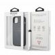 Guess Saffiano PU Leather Hard Case - дизайнерски кожен кейс за iPhone 13 (сив) thumbnail 6