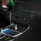 Choetech FCP Dual Quick Car Charger 40W - зарядно за кола с 2xUSB-C изхода с технология за бързо зареждане (черен) thumbnail 6