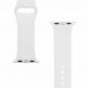 Tactical 465 Silicone Sport Band - силиконова каишка за Apple Watch 38мм, 40мм, 41мм (бял) thumbnail 2