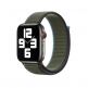 Apple Seasonal Fall Sport Loop - оригинална текстилна каишка за Apple Watch 38мм, 40мм, 41мм (тъмнозелен) thumbnail