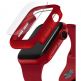 Uniq Nautic Apple Watch Case 40mm - качествен твърд кейс с вграден стъклен протектор за дисплея на Apple Watch 40мм (червен) thumbnail