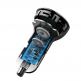 Baseus Digital Display PPS Dual Quick Car Charger 45W (TZCCBX-C0G) - зарядно за кола с USB и USB-C изход с технология за бързо зареждане и USB-C кабел (черен) thumbnail 5